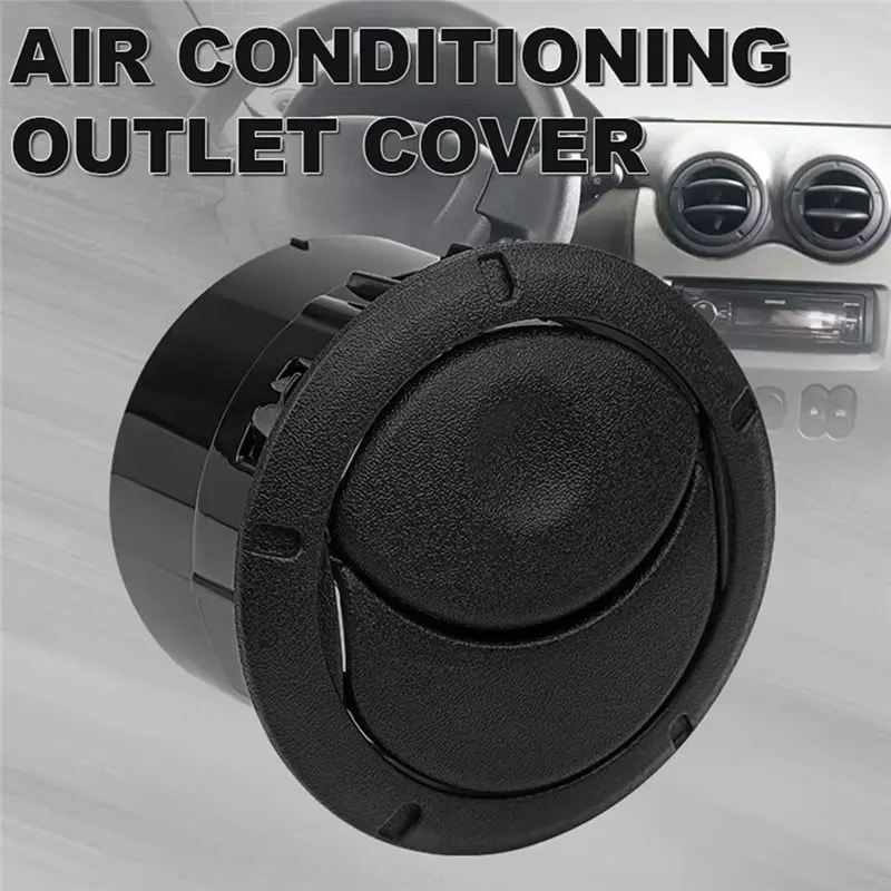 For Renault Duster Master Dacia Logan Sandero Opel Black 4PCS Air Conditioning Vent Grille Cover Air Vent 8200212480 view 4