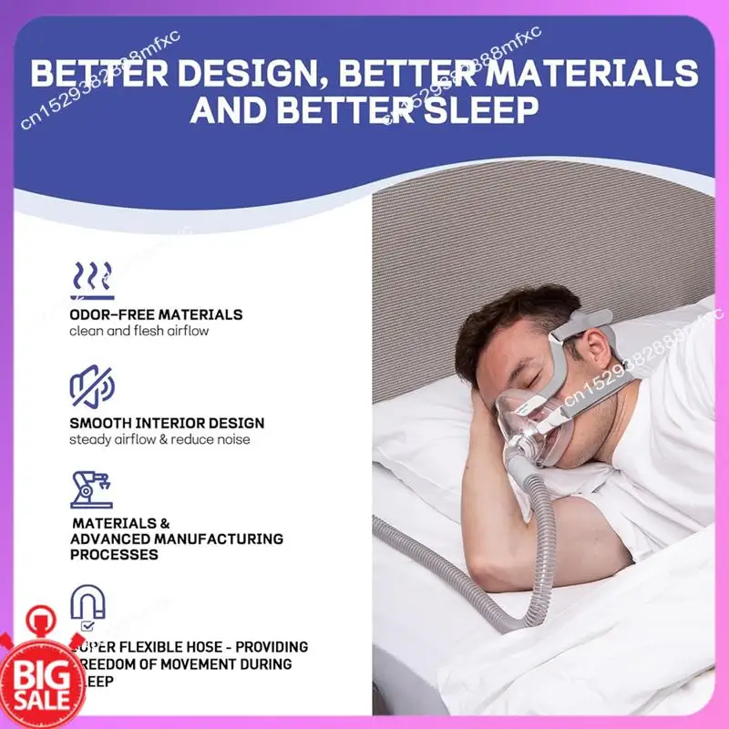 

Универсальная трубка CPAP Big Deal на 6 футов — с большинством машин и масок, шланг CPAP 19 мм — разъемы 22 мм, без запаха, 2 шт.