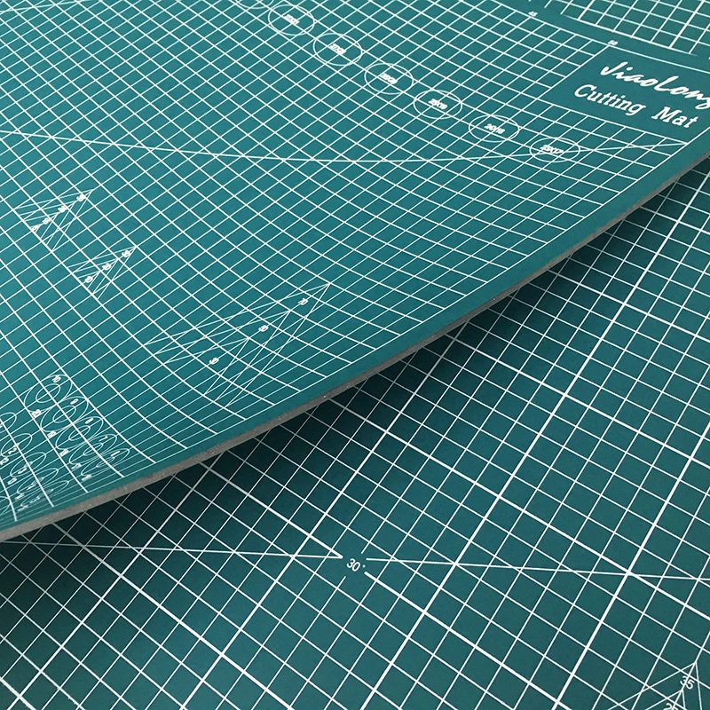

new Cutting Mat A1 Pvc Rectangle Self Healing thicker Desktop Protection Mat A1 Craft Dark Green90cm * 60cm*0.3cm