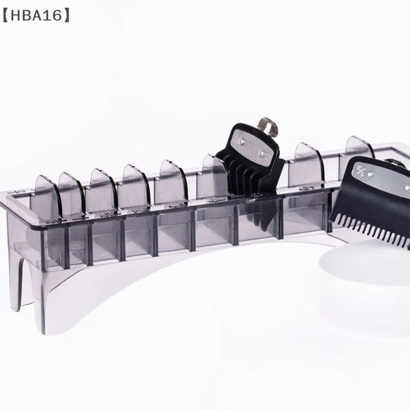 

〔HBA16〕8/10 Grid Hair Clipper Storage Organizatier Box Limit Comb Hair Clipper Storage Hair Salon Tool Special Accessories