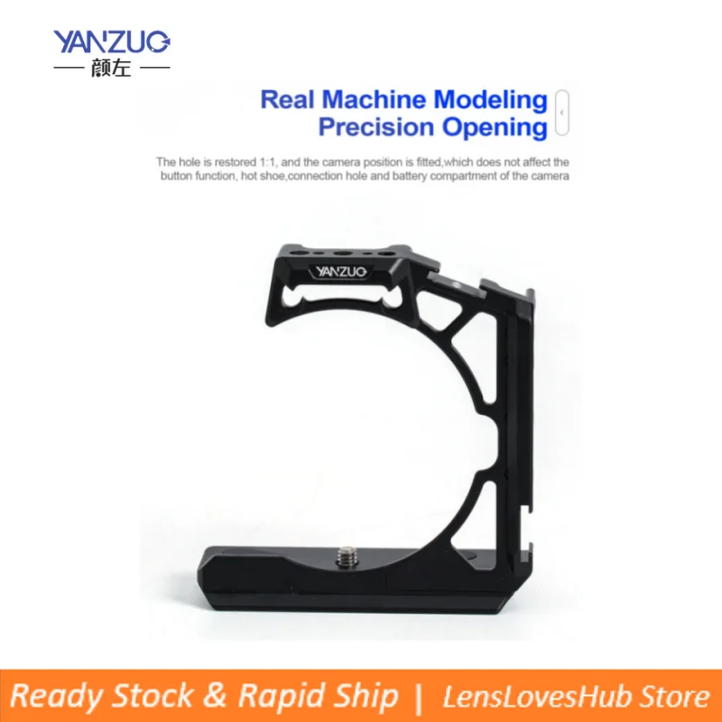 

YANZUO for NIKON Z63 DSLR Aluminum Camera Cage Rig Z6III Protection Frame Video Stabilizer Quick Plate Half Cage Accessories