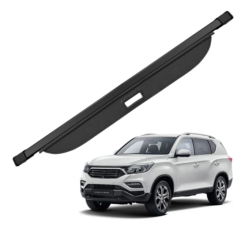 

For SsangYong Rexton accessories，Privacy Screen Retractable Trunk Security Tonneau Cover Luggage Shield Shade Cargo Cover