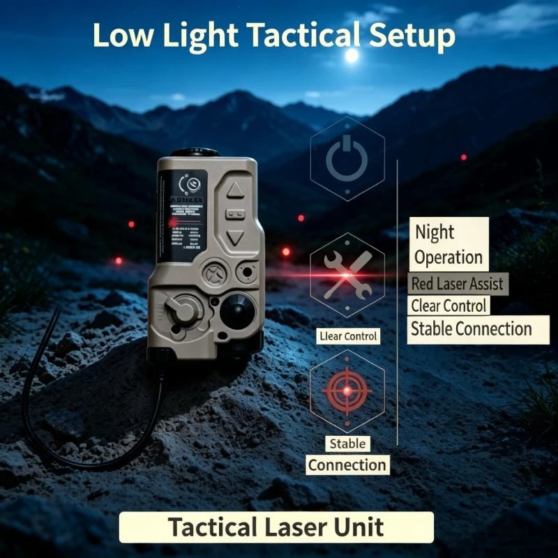 Multi-Use Tactical Lamp Raid-X Type Rg Light Module Supports Flexible Matching For 20Mm Rail Outdoor Hobby Modification