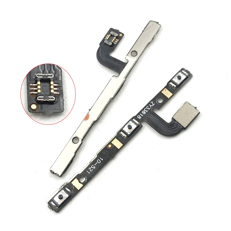 10Pcs/lot, Power Volume Side Key Button Flex Cable For Xiaomi Pocophone F1 Replacement TelePhone Phone Repair Parts