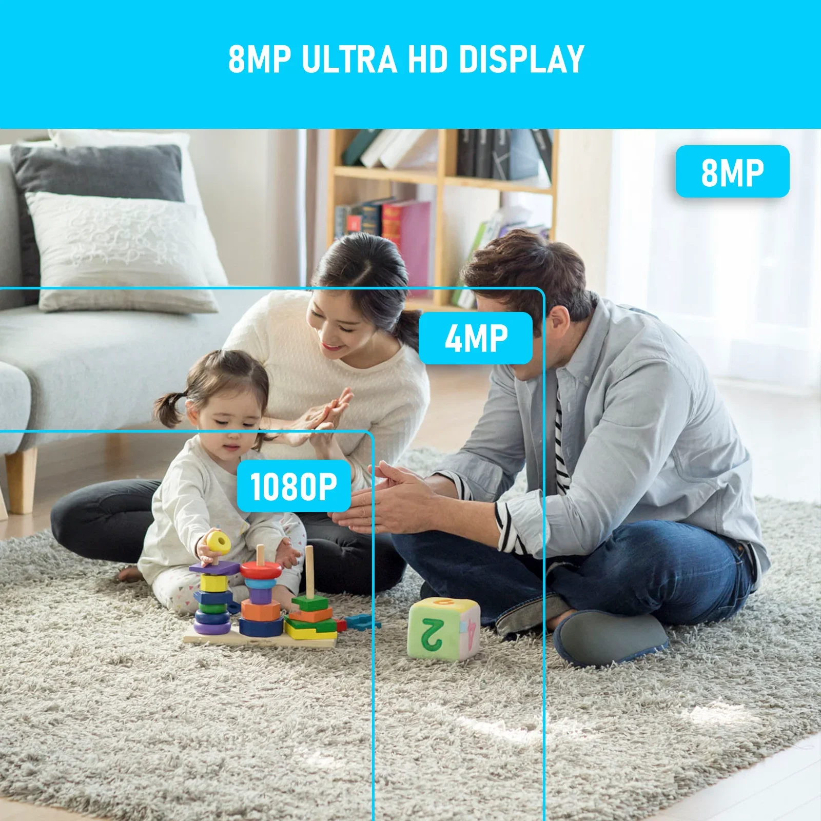 Poe Security Camera System with 2 Way Audio 8MP Color Night Vision Security Outdoor CCTV IP NVR H.265 P2P Set Speaker System