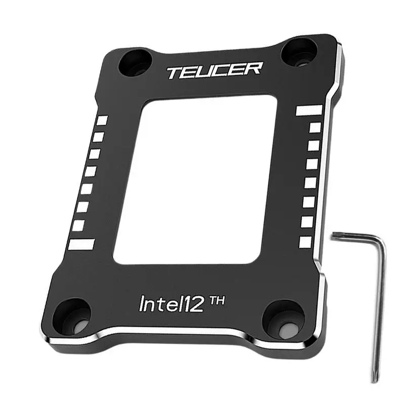 CPU Bending Correction Fixing Buckle LGA1700 Generation 12 Buckle Bend Correction Fixer Aluminum Contact Frame CPU Bend