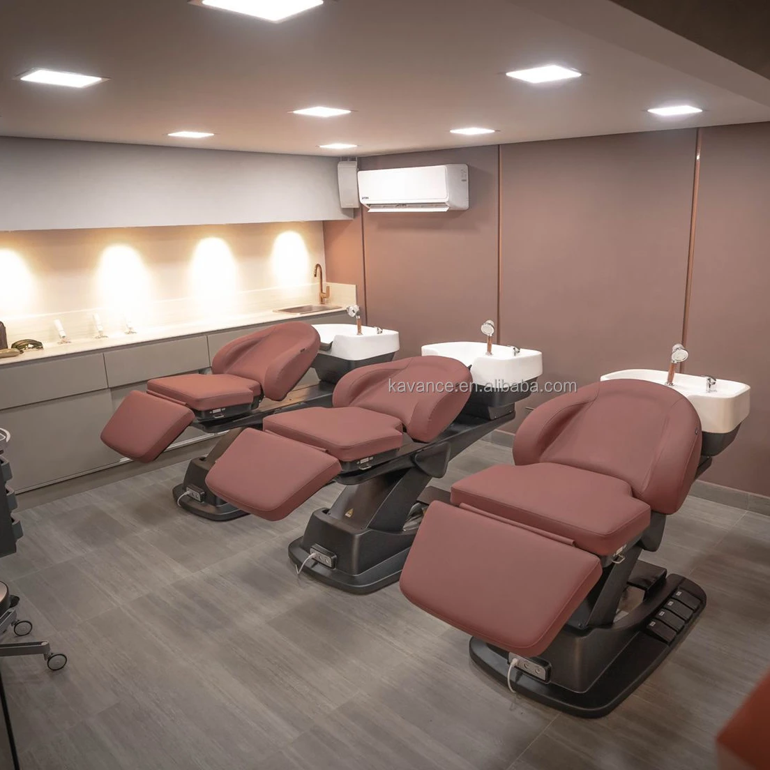 Hot Selling Multi-Purpose Hair Salon Furniture Wash Basins Shampoo Chairs Beds with Competitive Prices