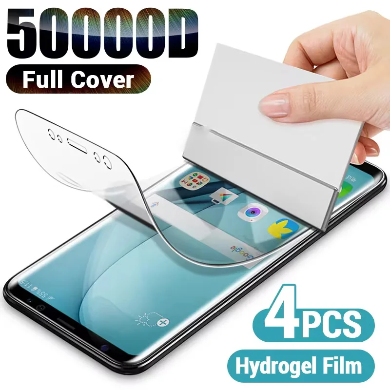 4PCS Soft Hydrogel Film For Samsung Galaxy A16 5G A17 A15 A26 A07 A06 A14 A13 A12 A25 A22 A24 A23 A05s A05 Screen Protector