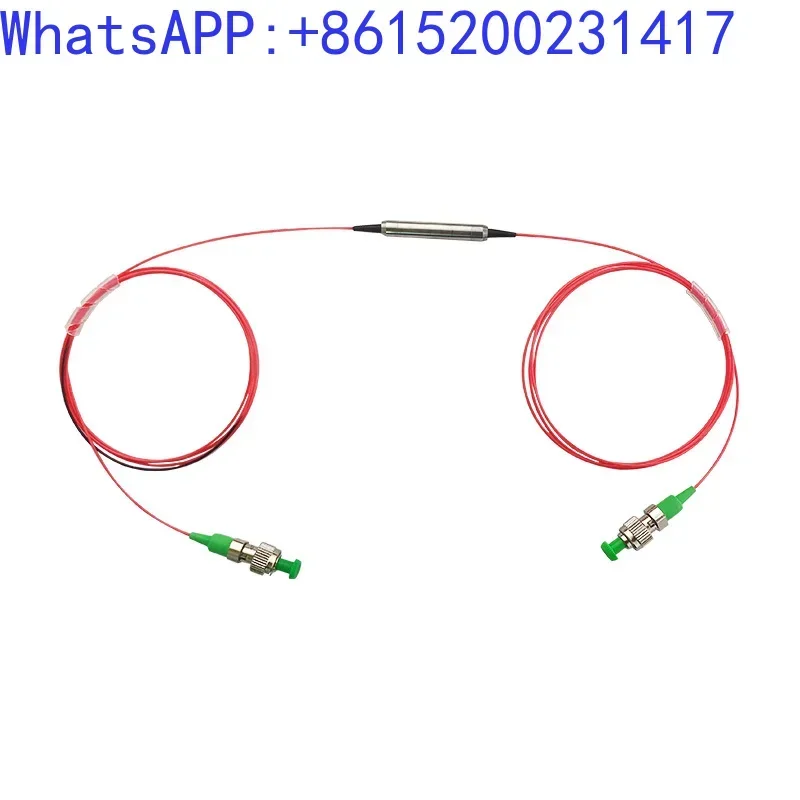 Online polarization maintaining fiber depolarizer 1310/1550/1064nm online fiber polarizer analyzer