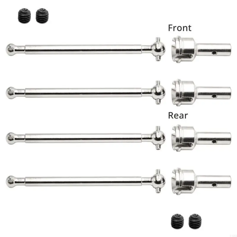 

Metal CVD Shafts for 1/7 Scale Remote Control Car Easy Install for INFRACTION Handling Remote Control Car Drive Shaft L8RB