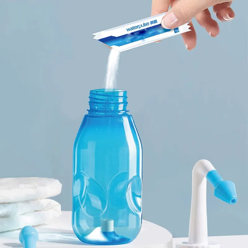 1pcs Portable Household Manual Nasal Lavage Bottle For Adults And Children