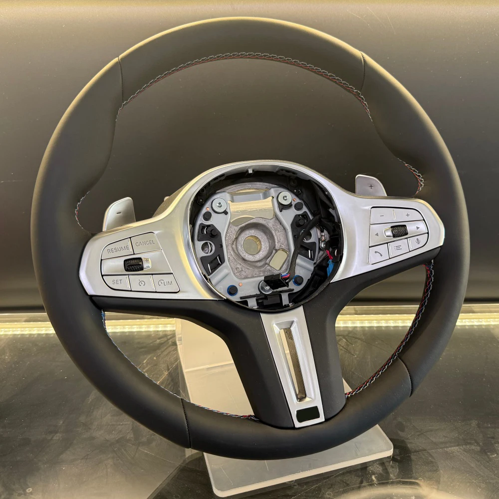 

New Silver Performance Steering Wheel For BMW M5 M8 X6 F06 F12 F15 F26 F30 F32 F34 F40 F87 G26 G30 G42 M340i 330i 535i