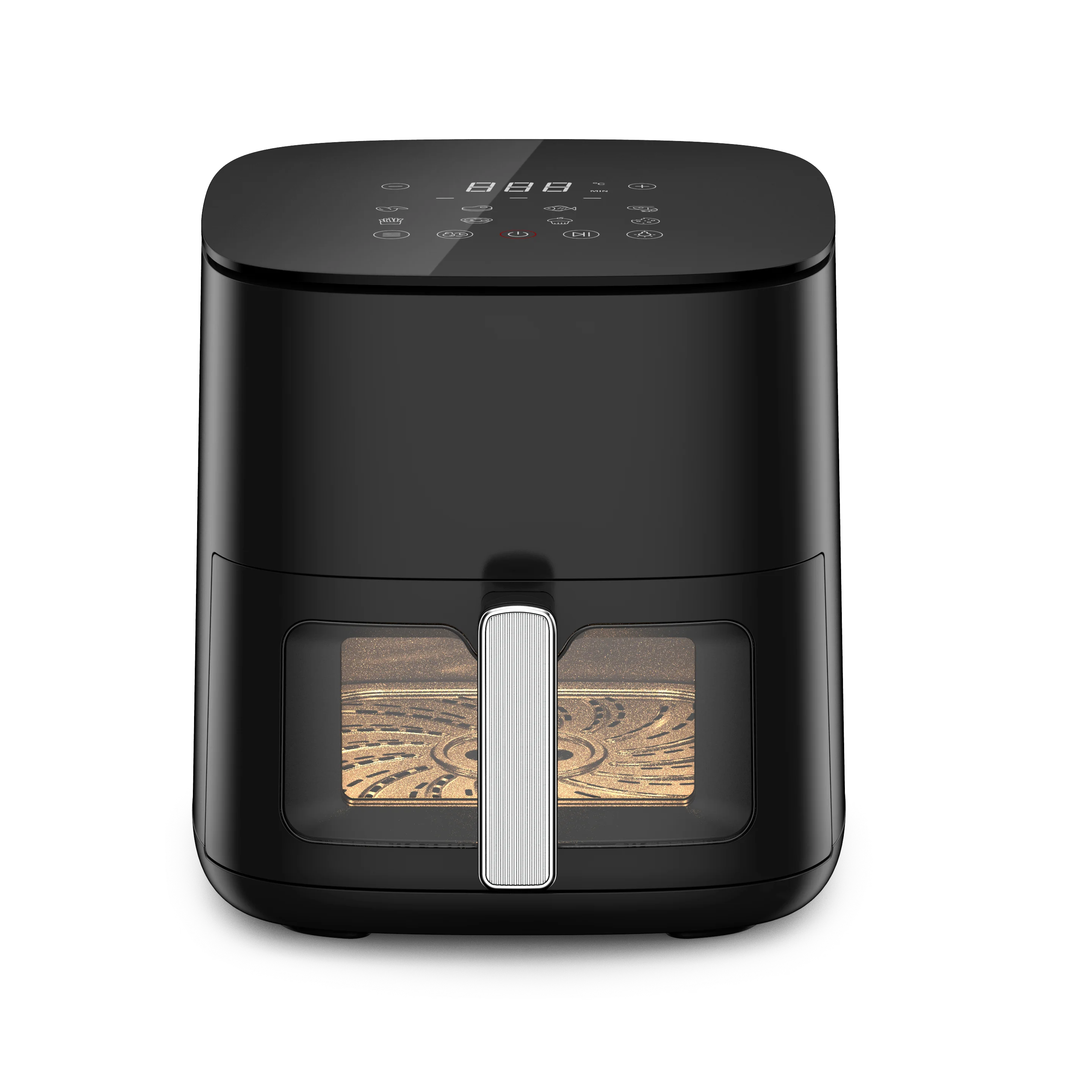 2026 New Model Multi-functional2026 6.5l 7.5l 8l 9l Kitchen Appliance LCD Touch Screen Fryer No Oil Smart Air Fryer Oven Air Hom