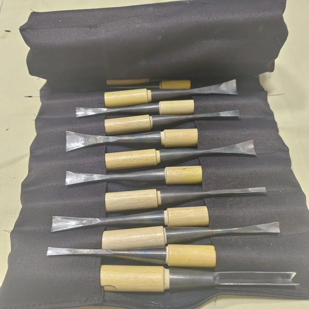 Handmade Wood Engraving Knife Dongyang  Knife Woodworking   Full Set of Billet Knives 31 Pieces,