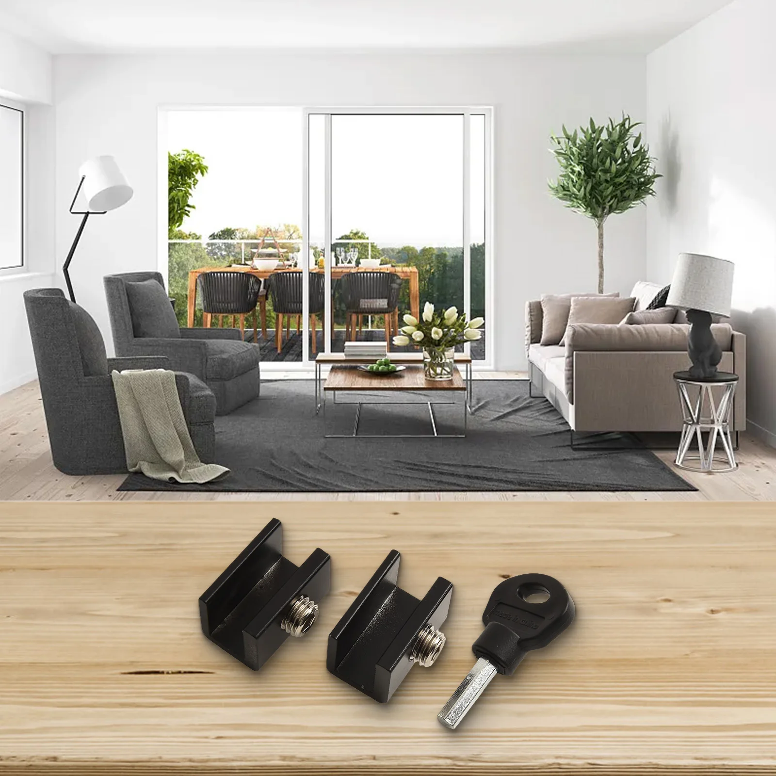 子供用安全ロックストッパー,調整可能なドアロック,高品質,新品,2個,30*24*22mm