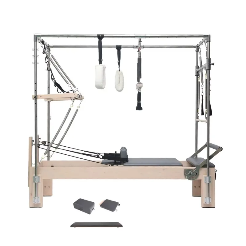 

YTYIN Factory Supply All-in-One Pilates Reformer | Includes Full Tower for Body Strength Workouts & Fitness