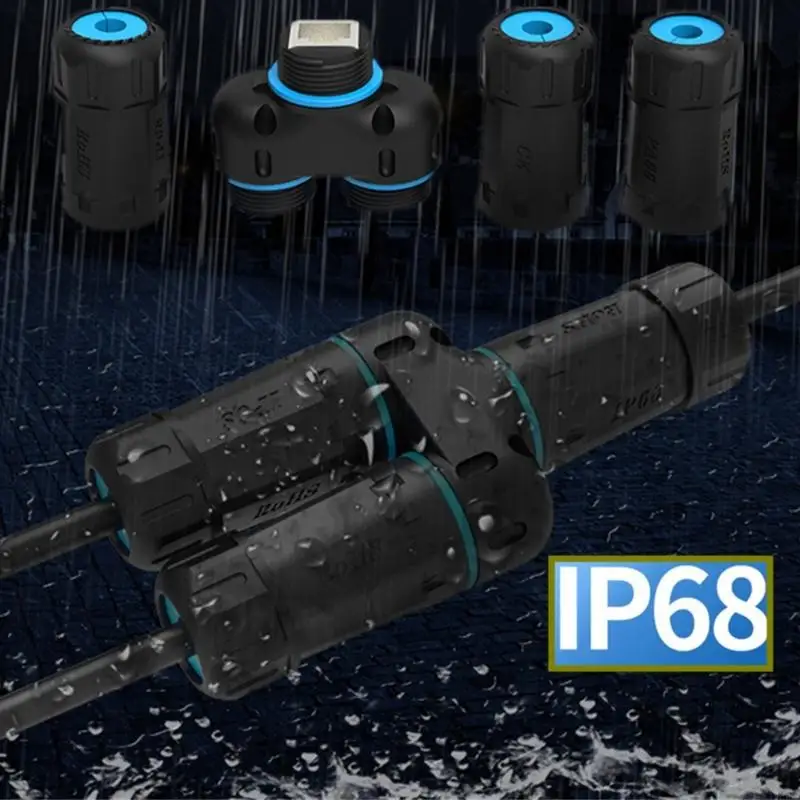 gigabit R53C RJ45 8P8C CAT6 Projeto à prova d'água para estender CAT5E CAT6 CAT8 CAT8 CABOS