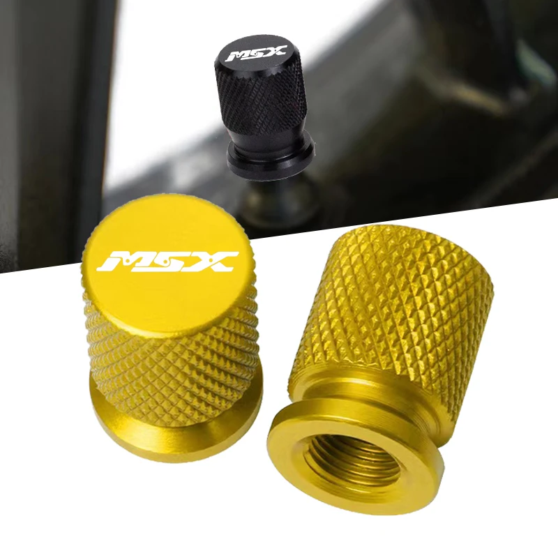 For Honda MSX125 Grom MSX 125 2013 - 2021 2020 2019 Newest Motorcycle CNC Accessories Wheel Tire Valve Stem Caps Airtight Cover