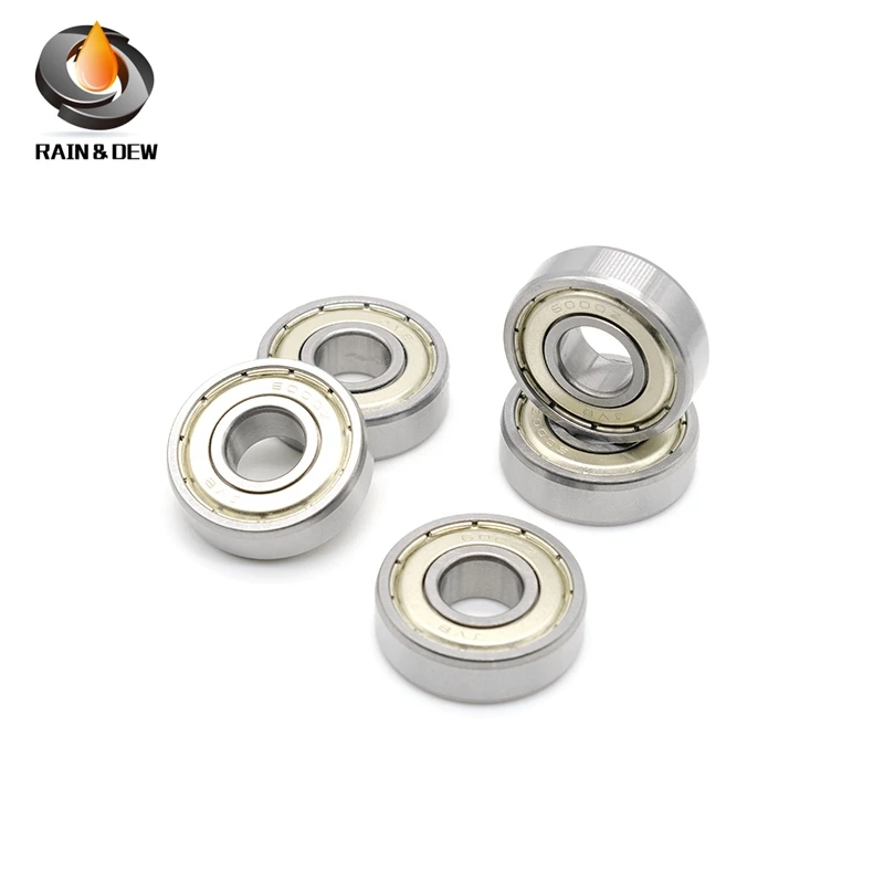 2PCS Deep Groove Ball Bearings 6000 6001 6002 6003 6004 6005 ZZ  ABEC-7 Bearing High Quality Chrome Steel