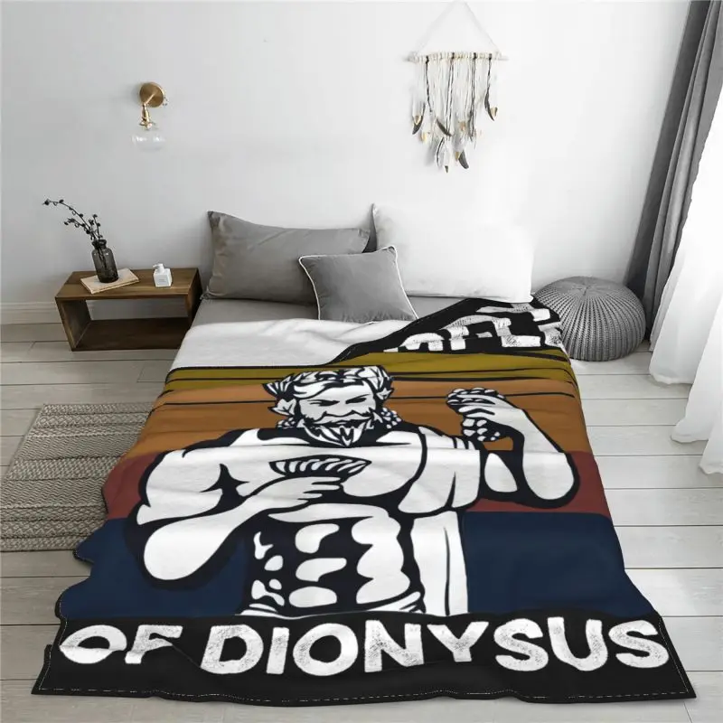 Bodybuilding My Body Is A Temple Of Dionysus Blanket Home On Couch Four Seasons Bedding Supply Decorative Sofa