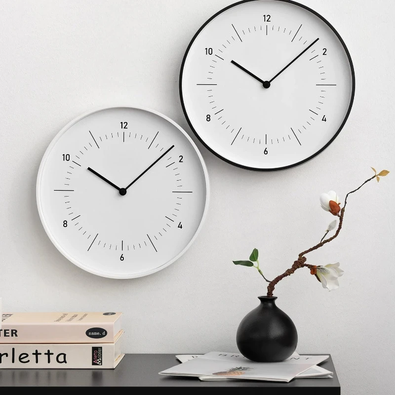 Home Decor Elegant Retro Wall Clook Living Room Beautiful Room Decoration Wall Clook Round Industerial Dekor Zimmer Wall Decor