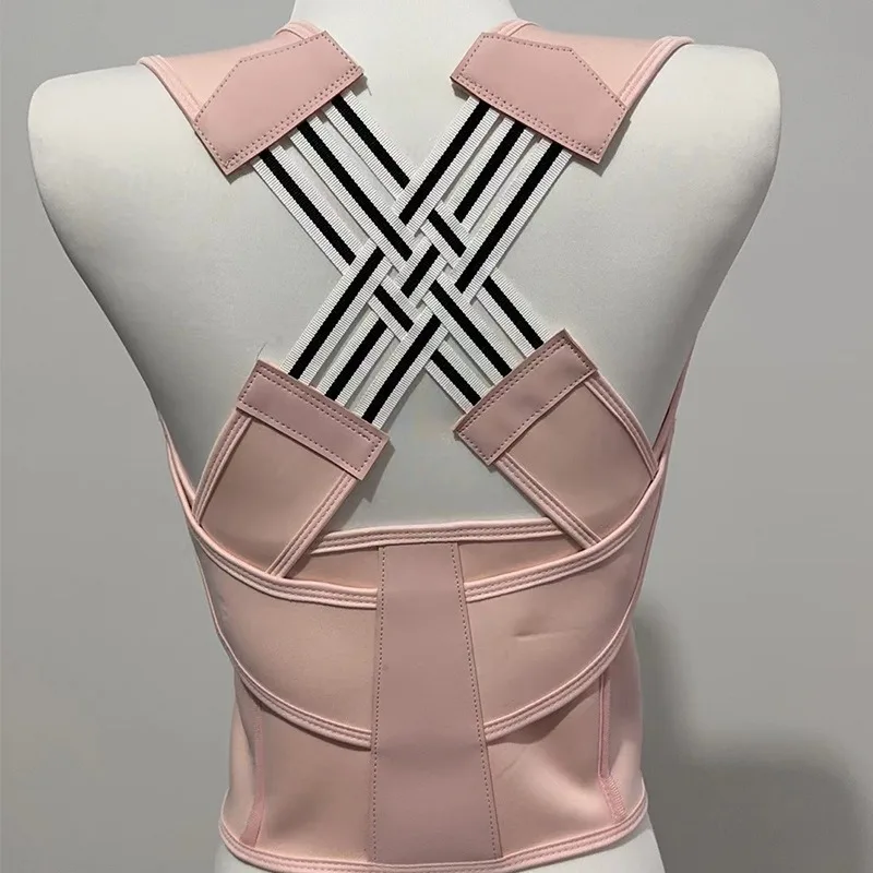 Shoulder and Back Posture Correction Camel Straps Adult Breathable Back Correction Back Support Sitting Position Correction Tool - view 4