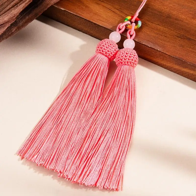 2026 New Double Tassels Pendant Polyester Silk Fringe For Stylish Accessory Enthusiasts