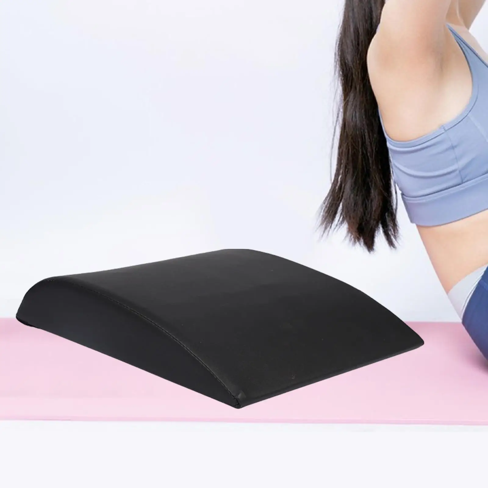 Ab Training Mat Sit Up Exercise Equipment Soft Lower Back Support Sweat Wicking