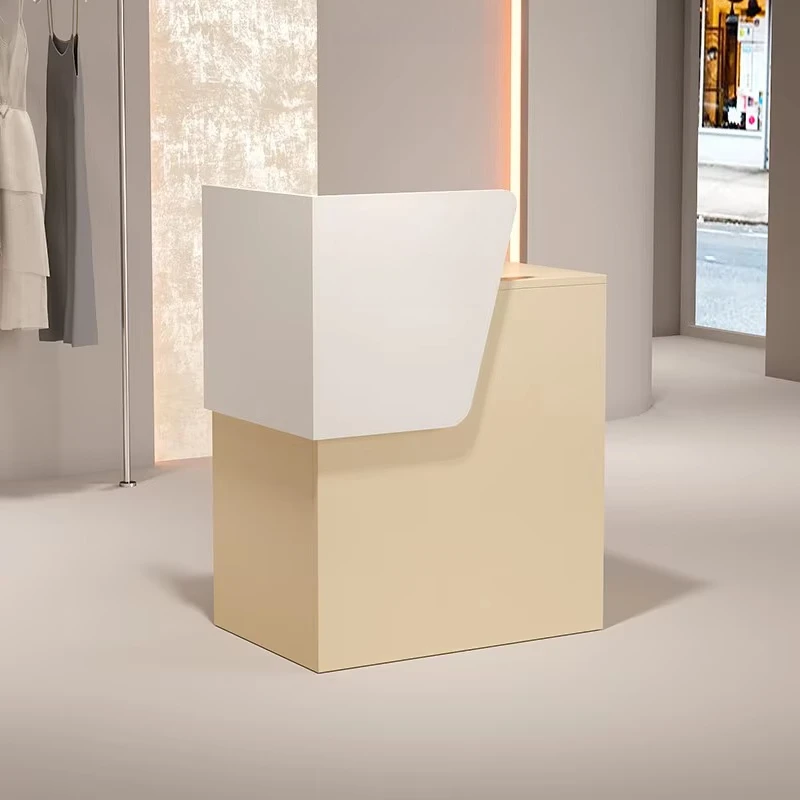 az-Cashier Counter Small Beauty Nail Salon Internet Celebrity Front Desk Simple Economical Bar Table Clothing Hair Flower Shop@