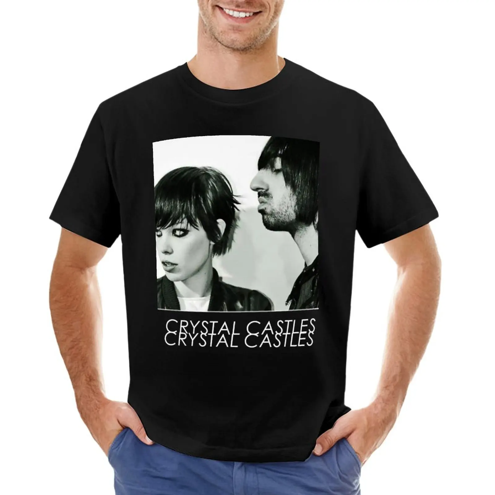 Crystal Castles T-Shirt graphic t shirts for a boy quick-drying summer tops t shirts for men graphic