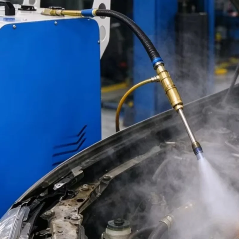 Dry Ice Blasting Machine for Industrial Degreasing and Surface Treatment Mini Dry Ice Cleaning Machine
