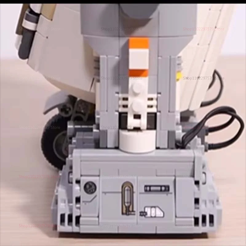 New Technology Robot MOC 1039Pcs Building Block Sets Creative Assembly STEM Toy Kids Birthday Adult Christmas Gifts Collectible