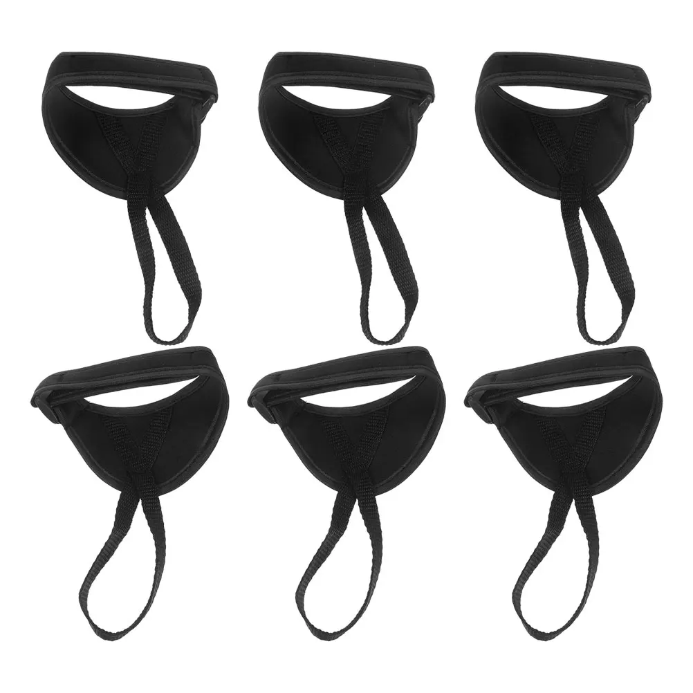 

6 Pcs Adjustable Ski Pole Wristband Travel Polyester Trekking Fixed Elastic Rope