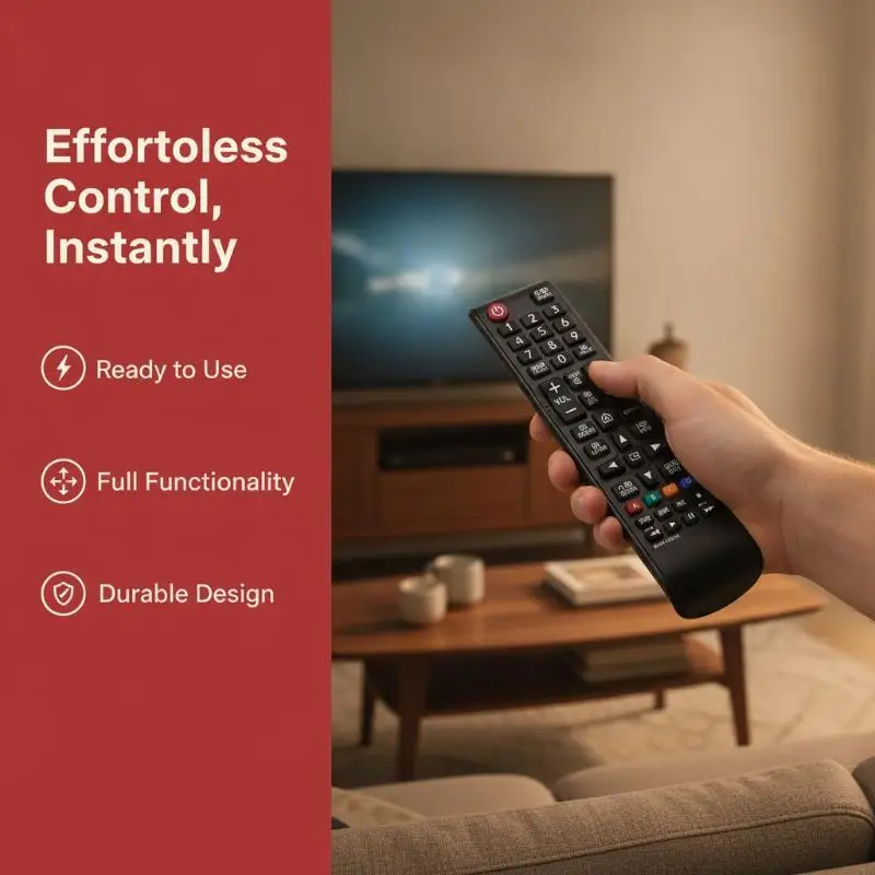 Replacement Universal BN5901247A TV Remote Control Fits  UA78KS9500W Long Control Range for Living Room Use