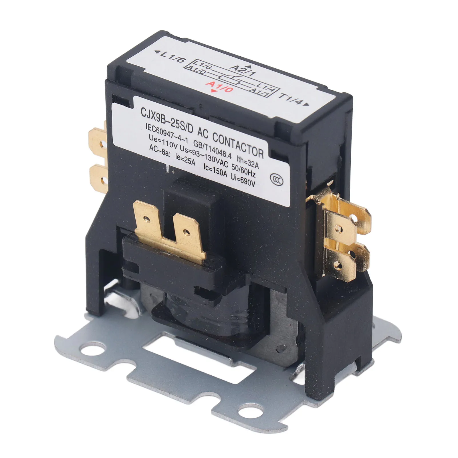 HVAC Contactor Single Pole 25A for Conditioner Condenser Replacement Switch