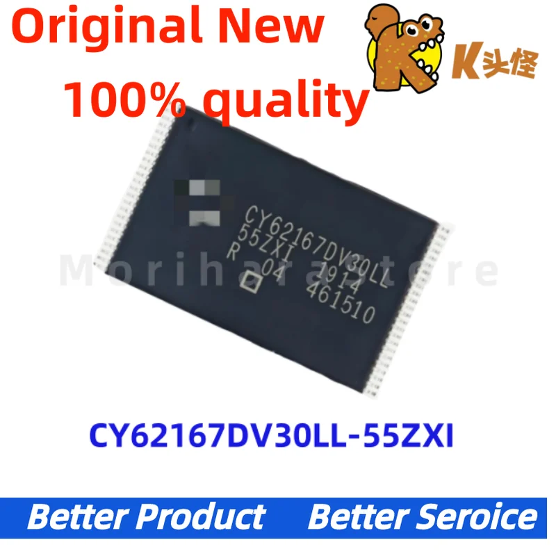 

Brand-new imported CY62167DV30LL-55ZXI package TSOP-48 static random access memory.