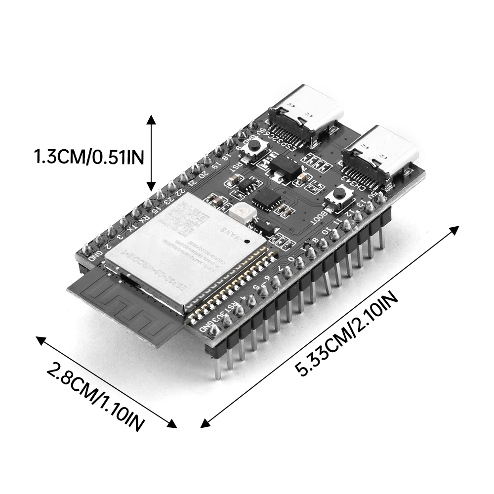 ESP32-C6 واي فاي بلوتوث مجلس التنمية على متن ESP32-C6-WROOM-1 وحدة الأساسية مجلس التجريبي ل نانو اردوينو الإنترنت #6