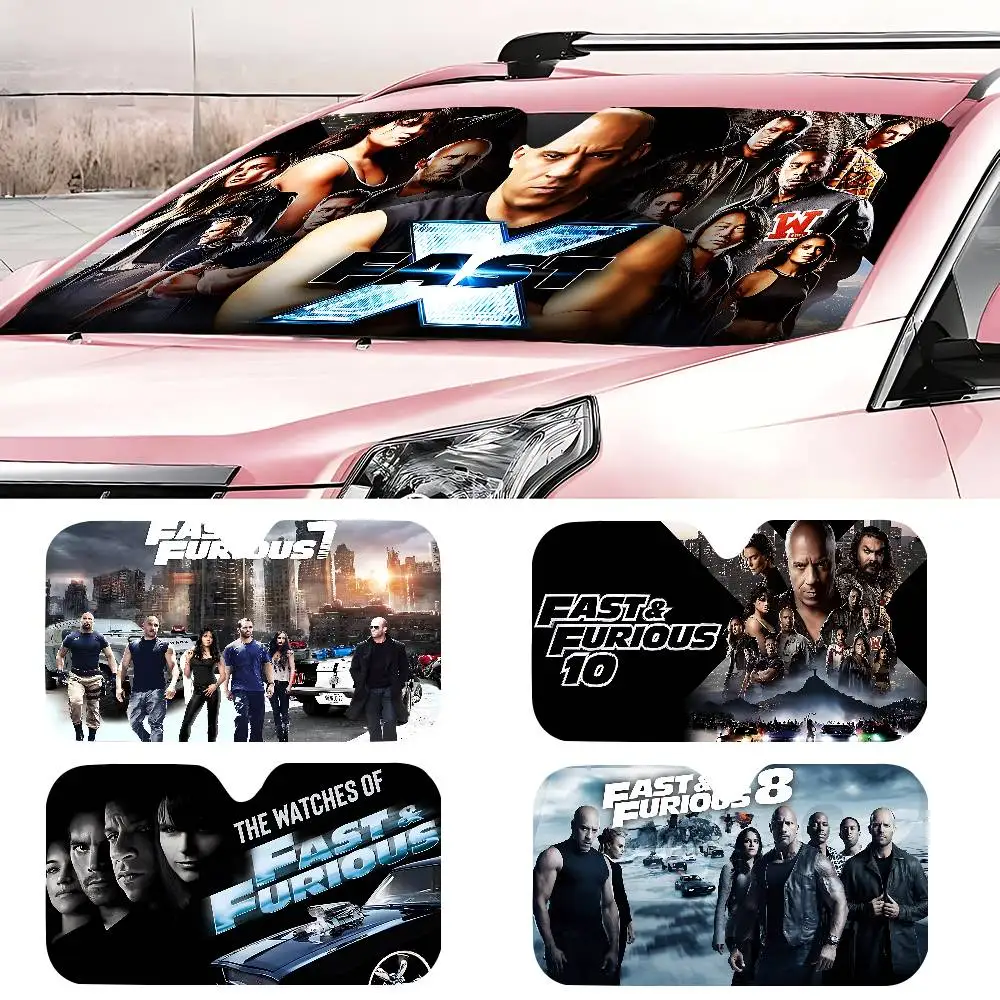 

F-Fast и F-Furious фильмы автомобильные солнцезащитные козырьки защита от ультрафиолета солнцезащитные козырьки для окон автомобиля складной солнцезащитный козырек на лобовое стекло