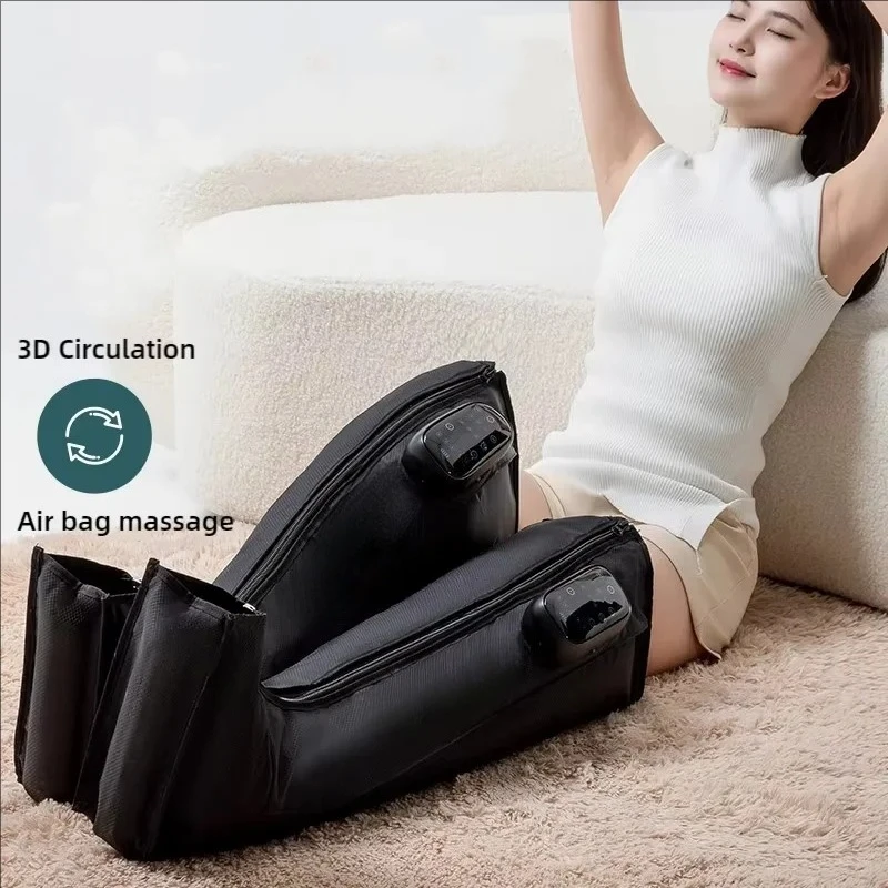 Foot And Leg Massager Air Compression Airbag Vibrating Sports Recovery Boots For Circulation And Muscle Relxing