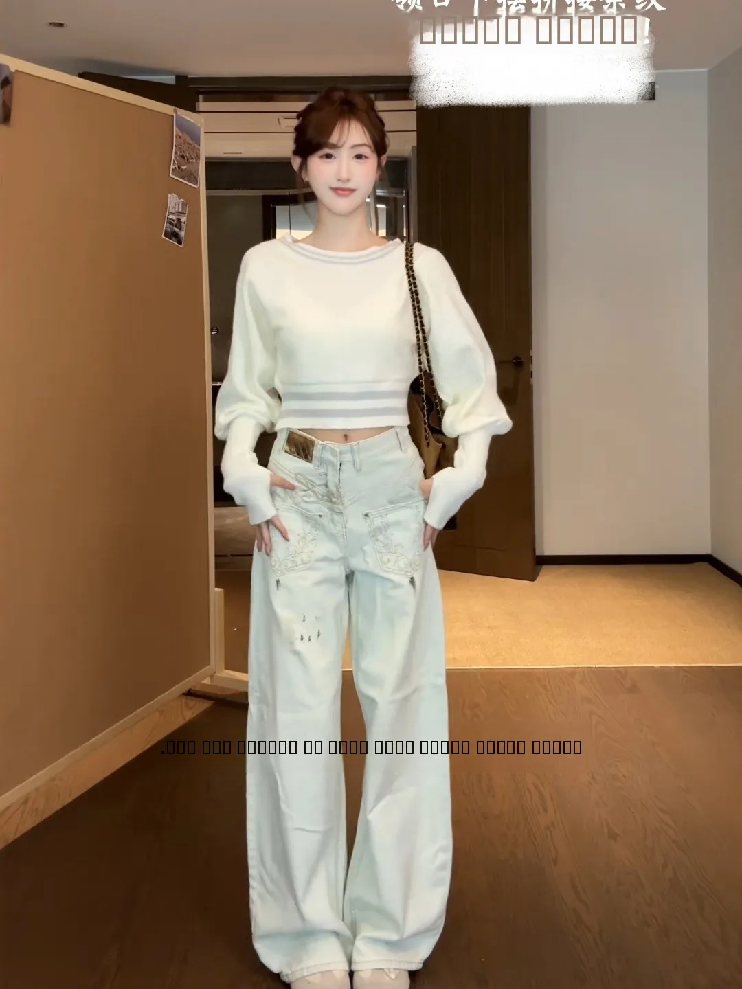 ملابس تريكو طويلة مائلة للسيدات من Lazy Sle ذات ألوان علوية من Blo Base Layer irt Pure Desire White مضادة للشيخوخة #5