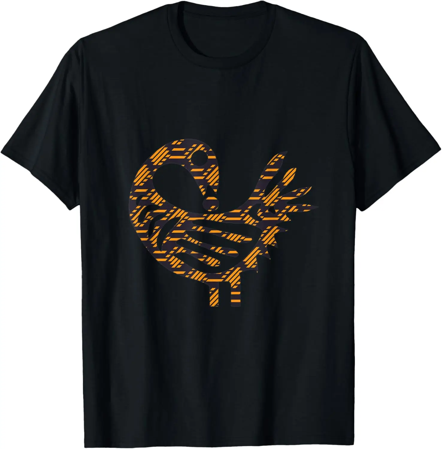 

Sankofa Pattern Afrocentric Adinkra Symbol T-Shirt