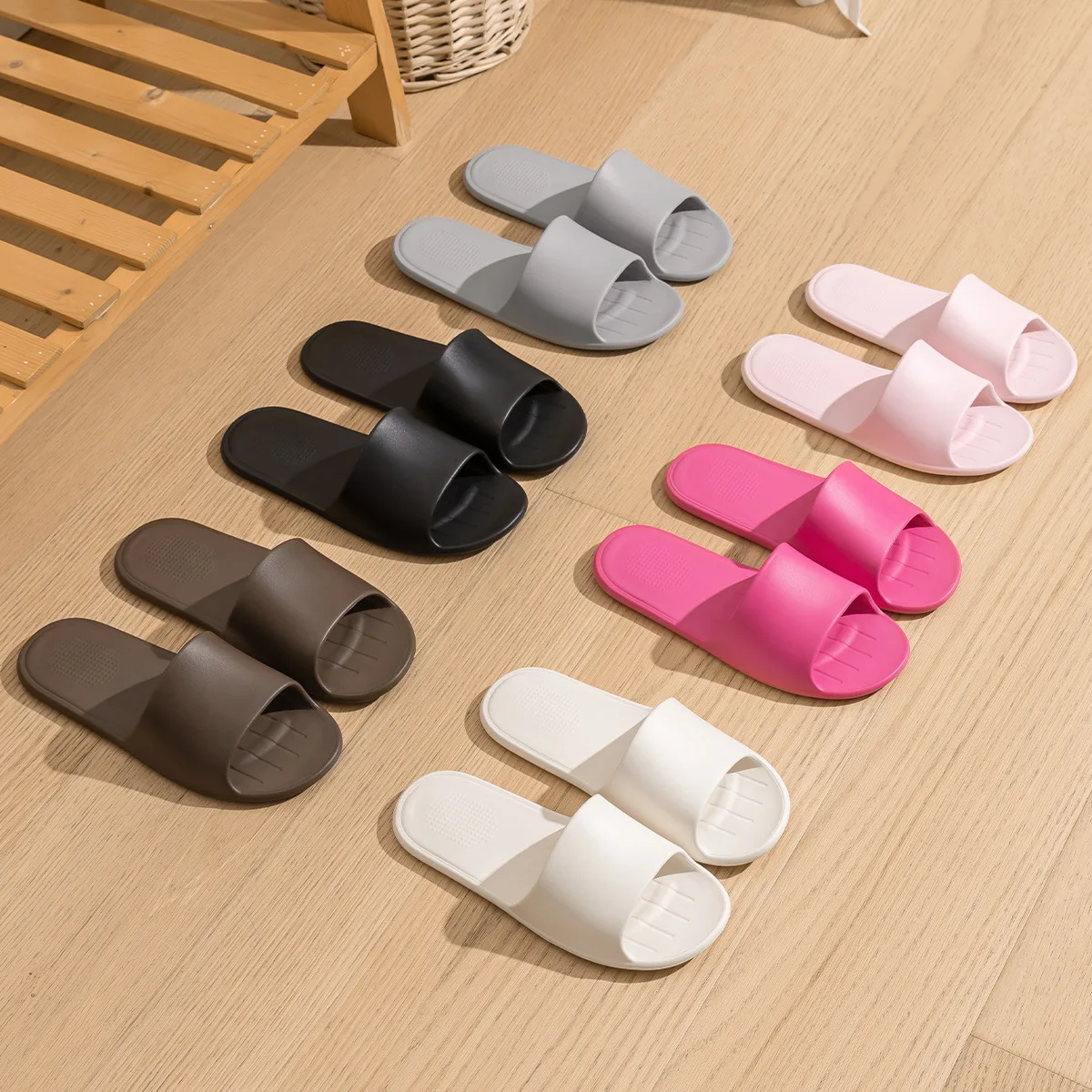 New Foldable House Slippers Hotel Slippers Light Travel Shoes Portable Slides Home Women Slides Men Flip Flops Anti-Slip Flats - Image 6
