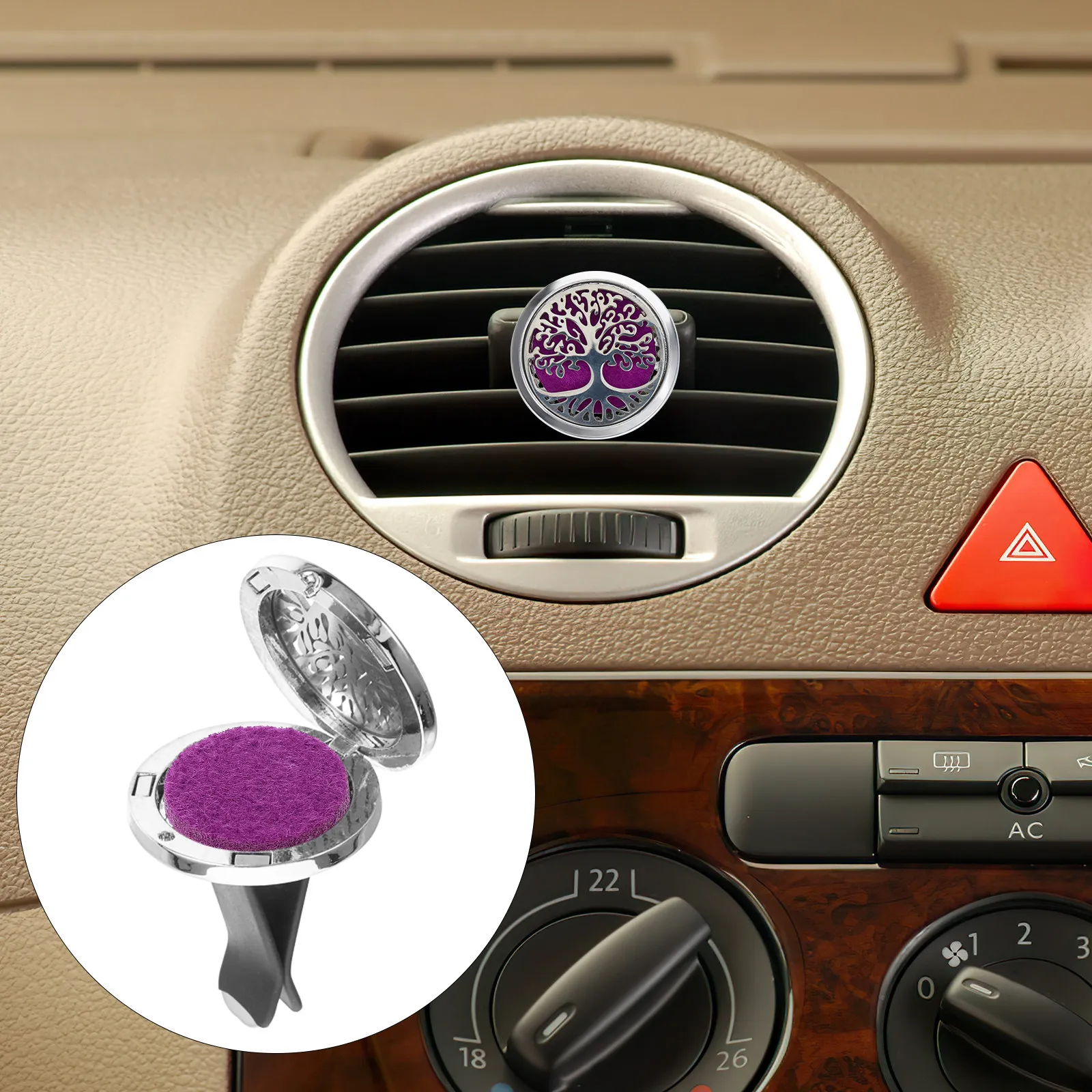 

100 шт. сменных круглых хлопковых подушечек для диффузора эфирных масел, для ароматических кулонов-медальонов, компактные сменные вкладыши для ароматических подвесок