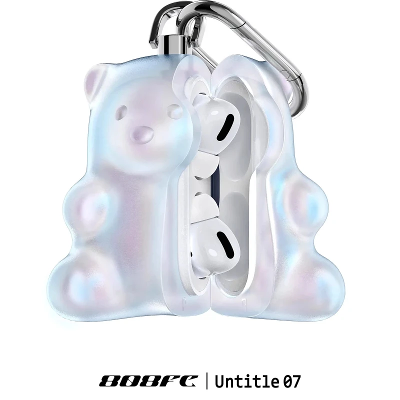 808FC Gummy Bear Headphone Case Cute Bear For Airpods Pro2/Pro/4/3
