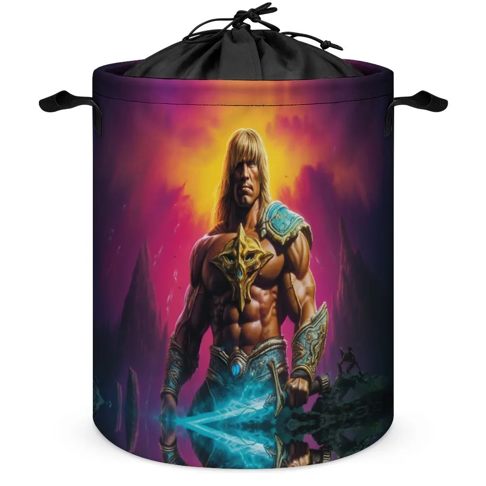 The Master of Eternia for Sale Laundry Basket Tie Up Your Dirty Pocket Multifunctional Graphic Cool Storage of Socks Super Soft