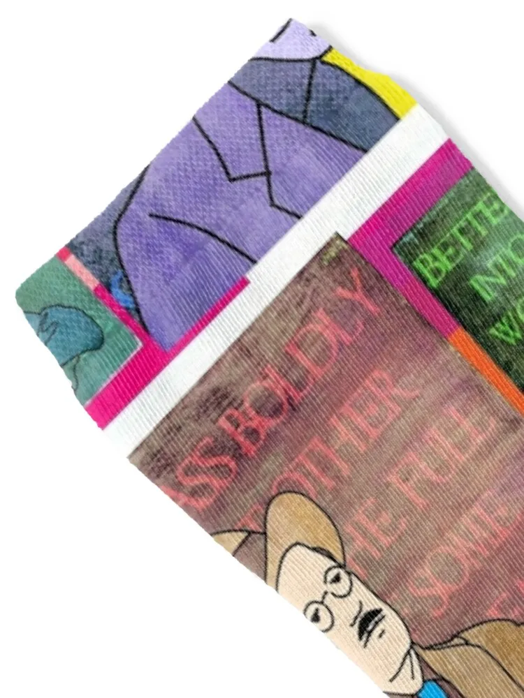 JAMES JOYCE, IRISH POET, COLLAGE Socks