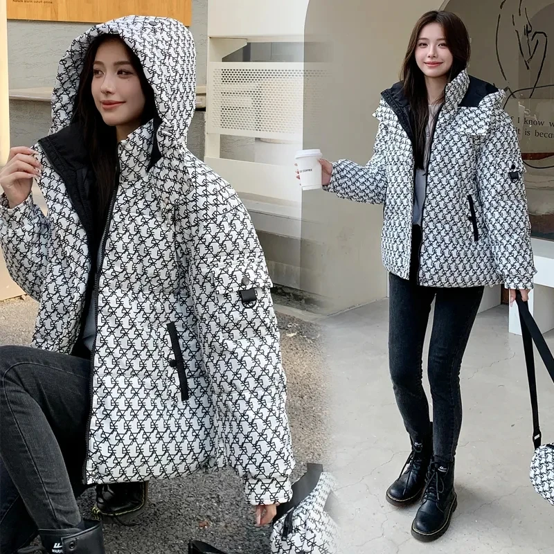 2026 New Winter Cotton Jacket Womens Down Cotton Coat Women Thicken Warm Cotton-Padded Coats Female Puffer Parkas Casual Outwea