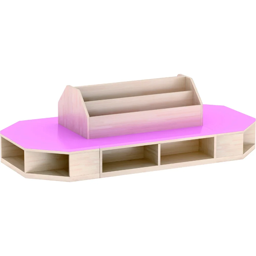 2026 Kindergarten School Table and Chair Furniture Set Classroom Wooden Furniture for Kids