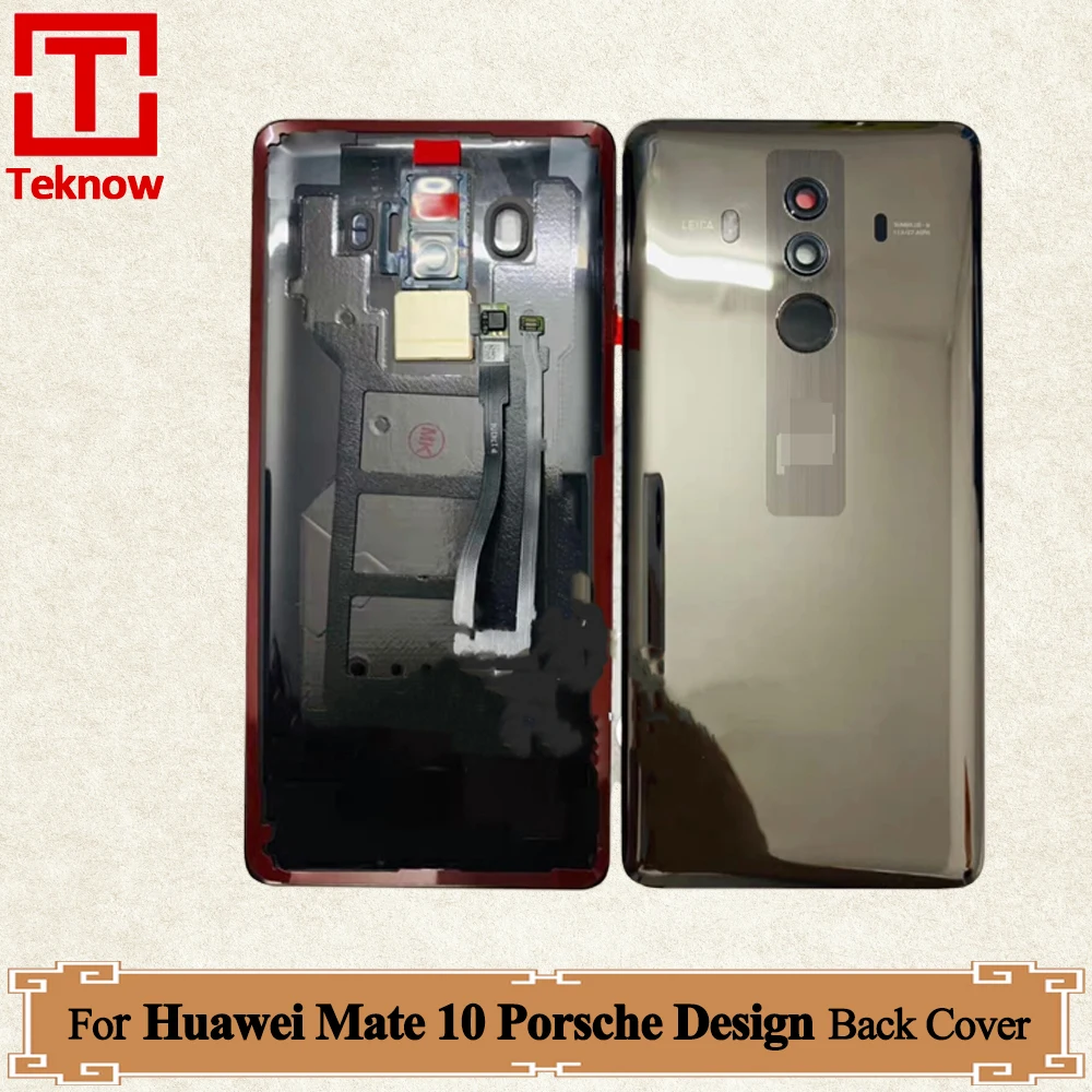 

Original For Huawei Mate 10 Porsche Design Back cover Rear Back Housing Door Mate 10 RS Battery Cover Housing Replacement Parts