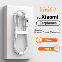 Type C Wired Headphones For Xiaomi 14 13 12 11 Pro Ultra Lite 3.5MM Earphone For Redmi POCO Huawei Samsung Earbuds Accessories